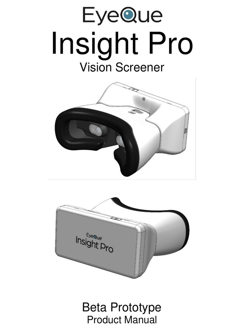 EyeQue Insight Pro Manuale utente