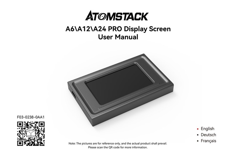 ATOMSTACK A6 PRO Manuale utente