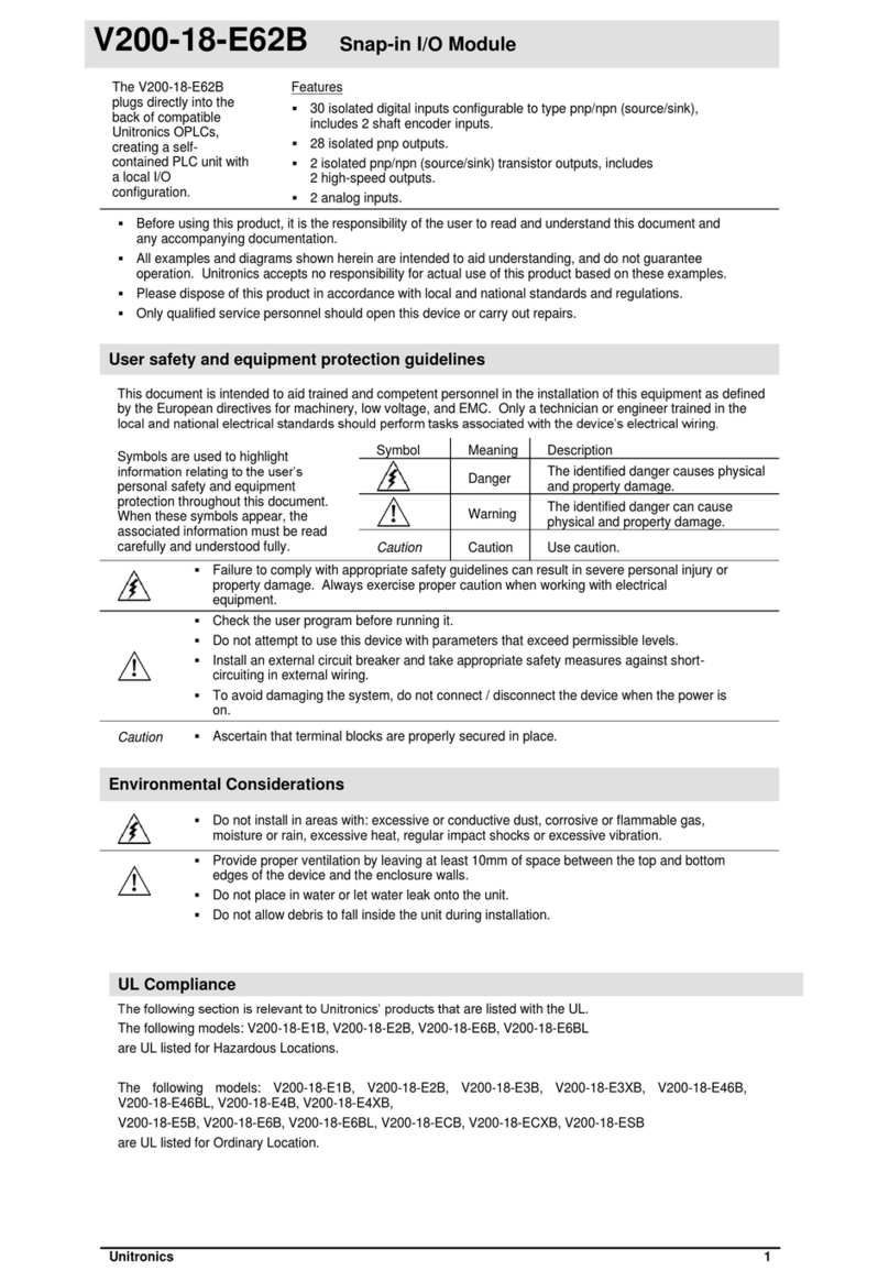Unitronics V200-18-E62B Manuale utente