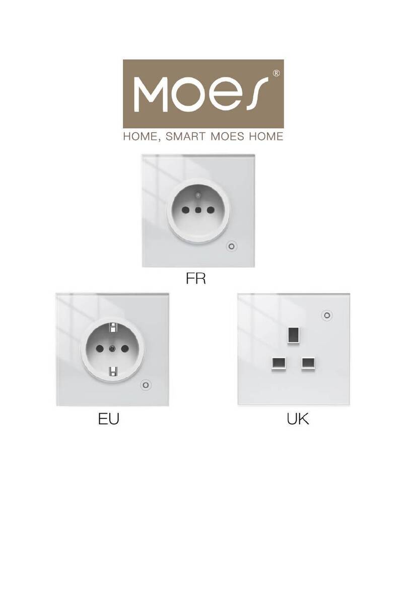 Moe's ZigBee 3.0 Smart Switch Manuale utente