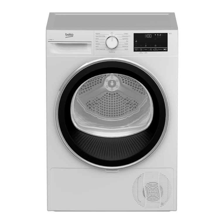 Beko B3T41011DW Manuale utente