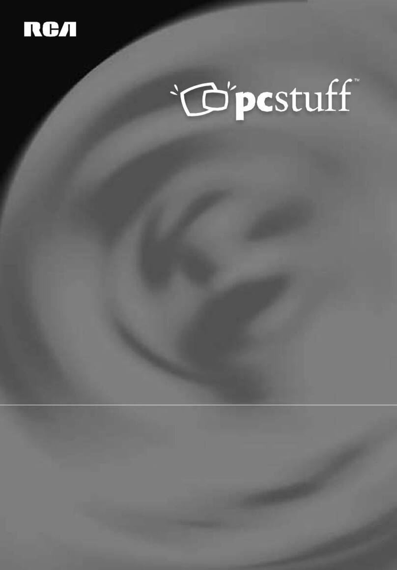 RCA pcstuff PC7630 Manuale utente