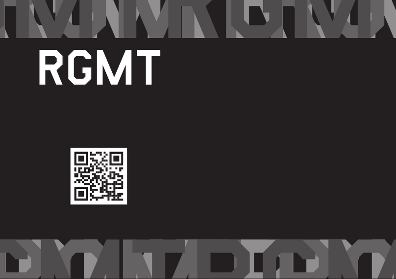 RGMT TRENCH Manuale utente