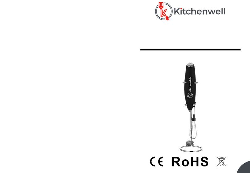 Kitchenwell KN302 Manuale utente Kitchenwell KN302 Manuale utente