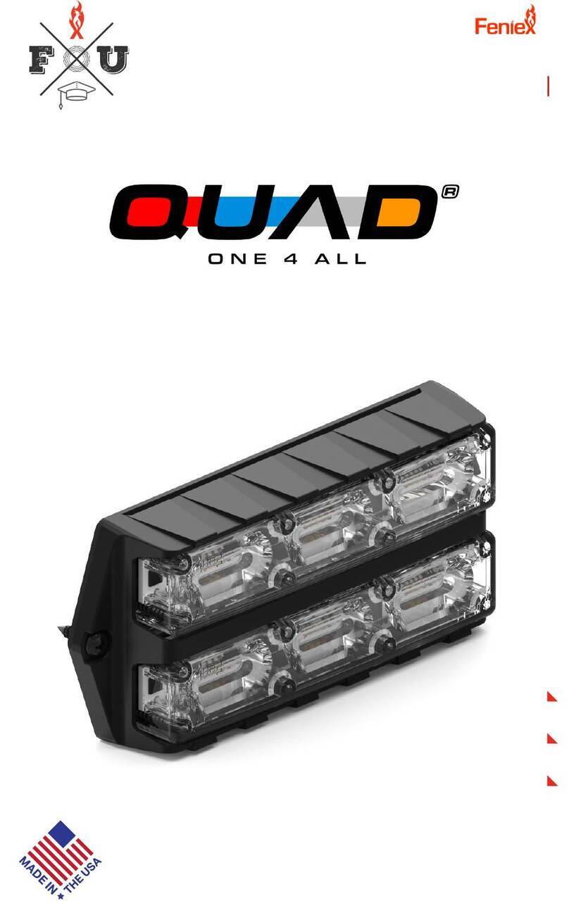 Feniex QUAD DUAL STACK Manuale utente