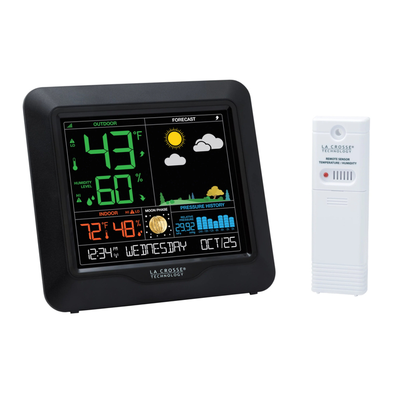 La Crosse Technology S84107 Manuale utente
