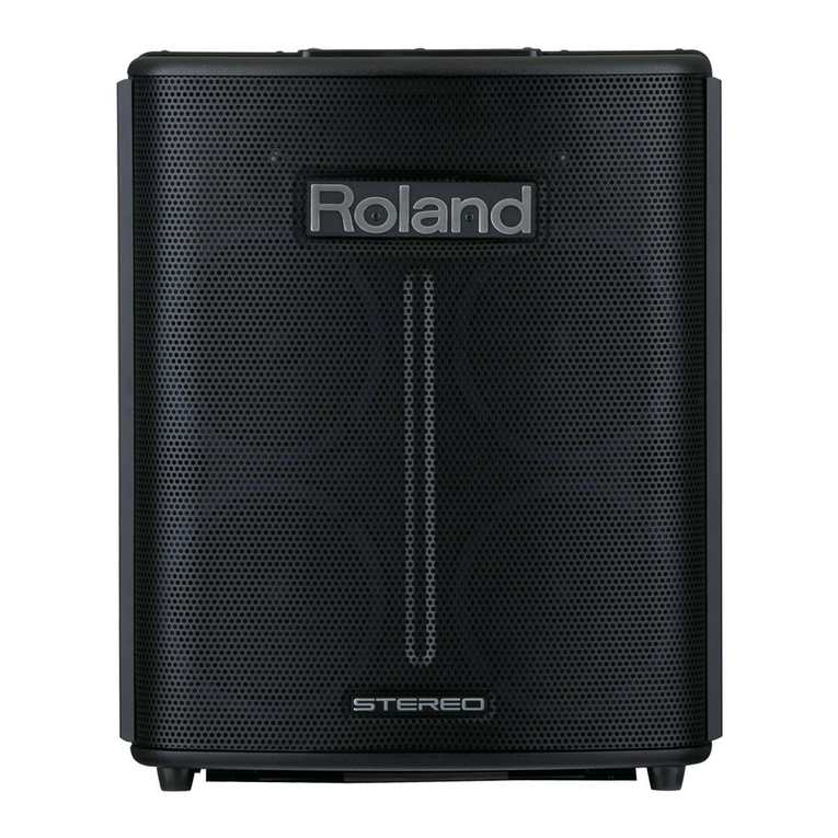 Roland BA-330 Manuale utente