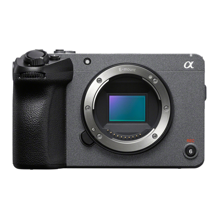 Sony FX30 Manuale utente