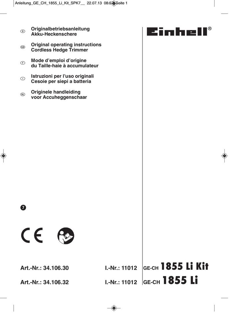 EINHELL 34.106.30 Manuale utente