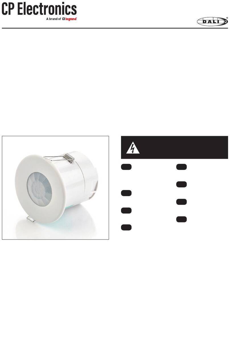 LEGRAND CP Electronics EBDMR-DALI2 Manuale utente