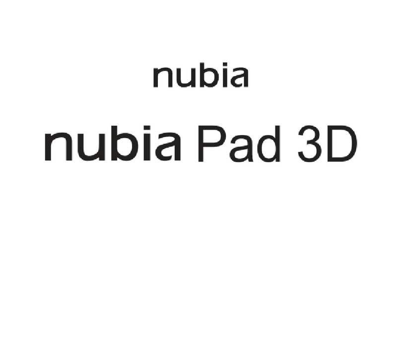 Nubia Pad 3D Manuale utente