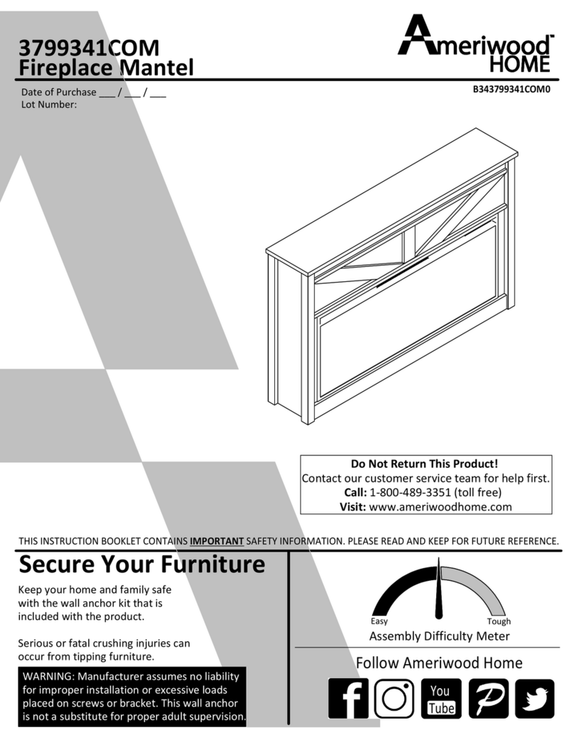 Ameriwood HOME 3799341COM Manuale utente