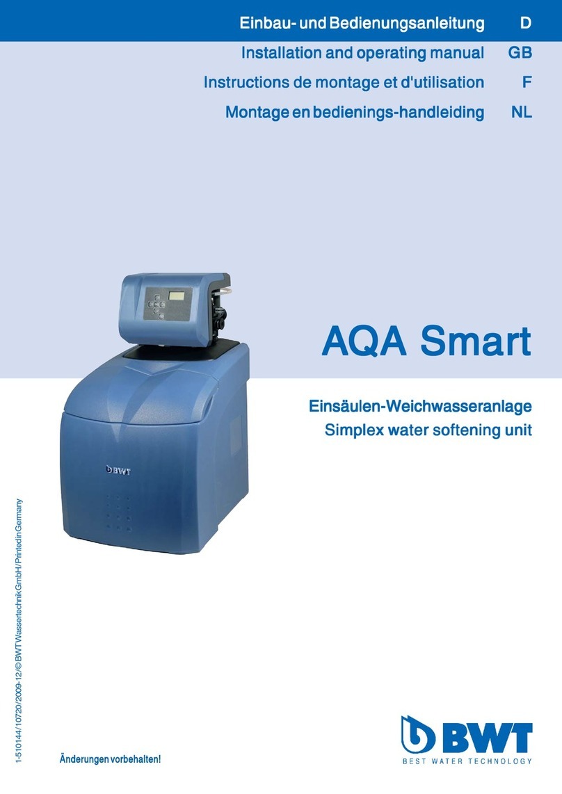 BWT AQA smart Manuale utente