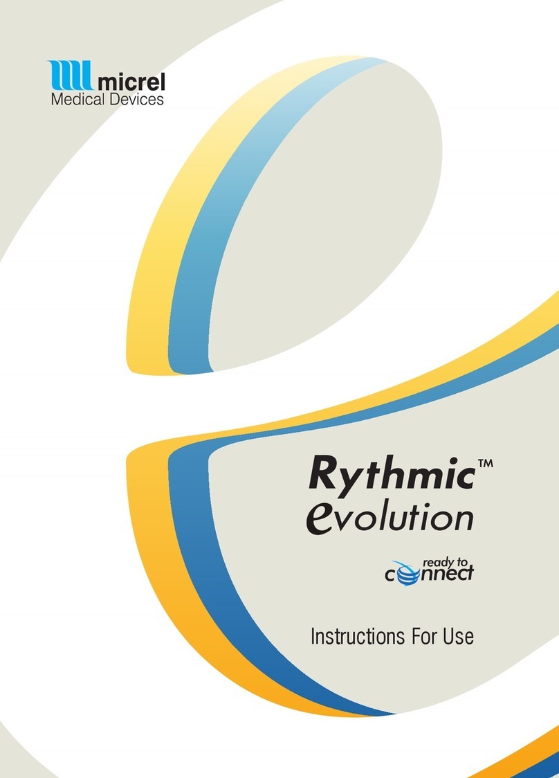 Micrel Rhythmic evolution Manuale utente