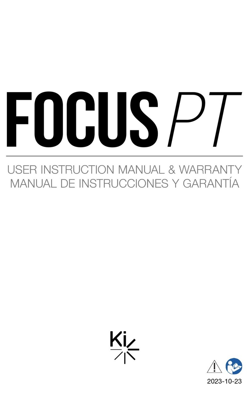 KI FOCUS PT Manuale di installazione e funzionamento