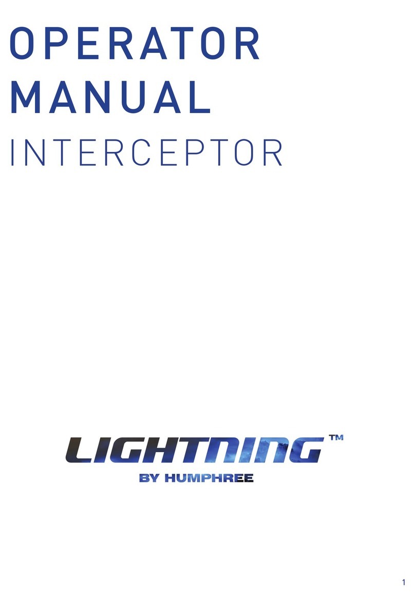 Humphree LIGHTNING INTERCEPTOR Manuale utente