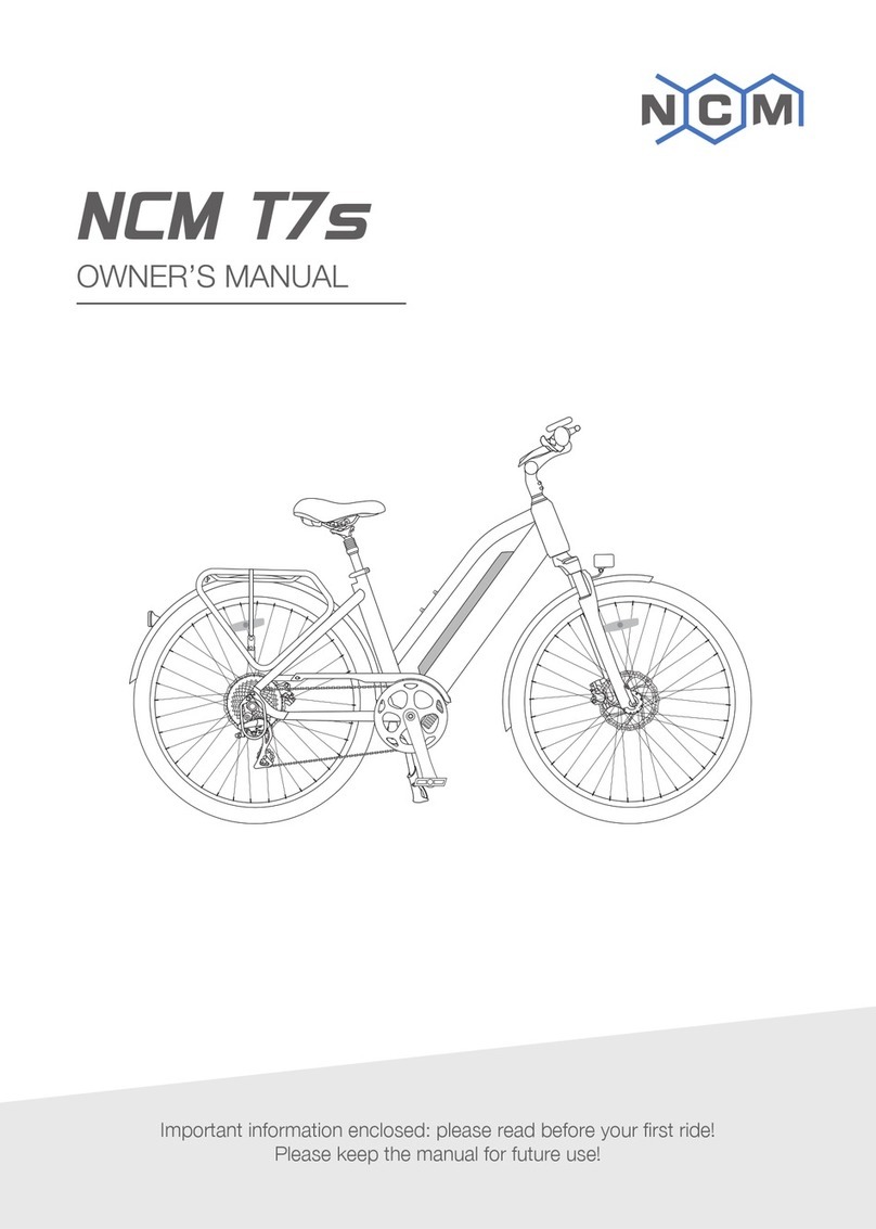 NCM T7s Manuale utente