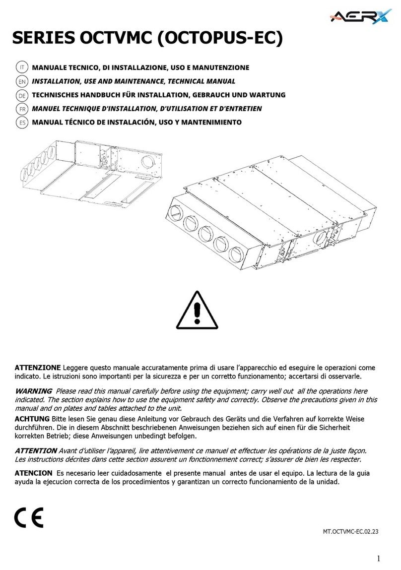 AerX OCTOPUS Manuale di servizio