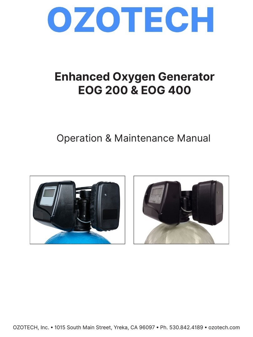 Ozotech EOG 200 Manuale