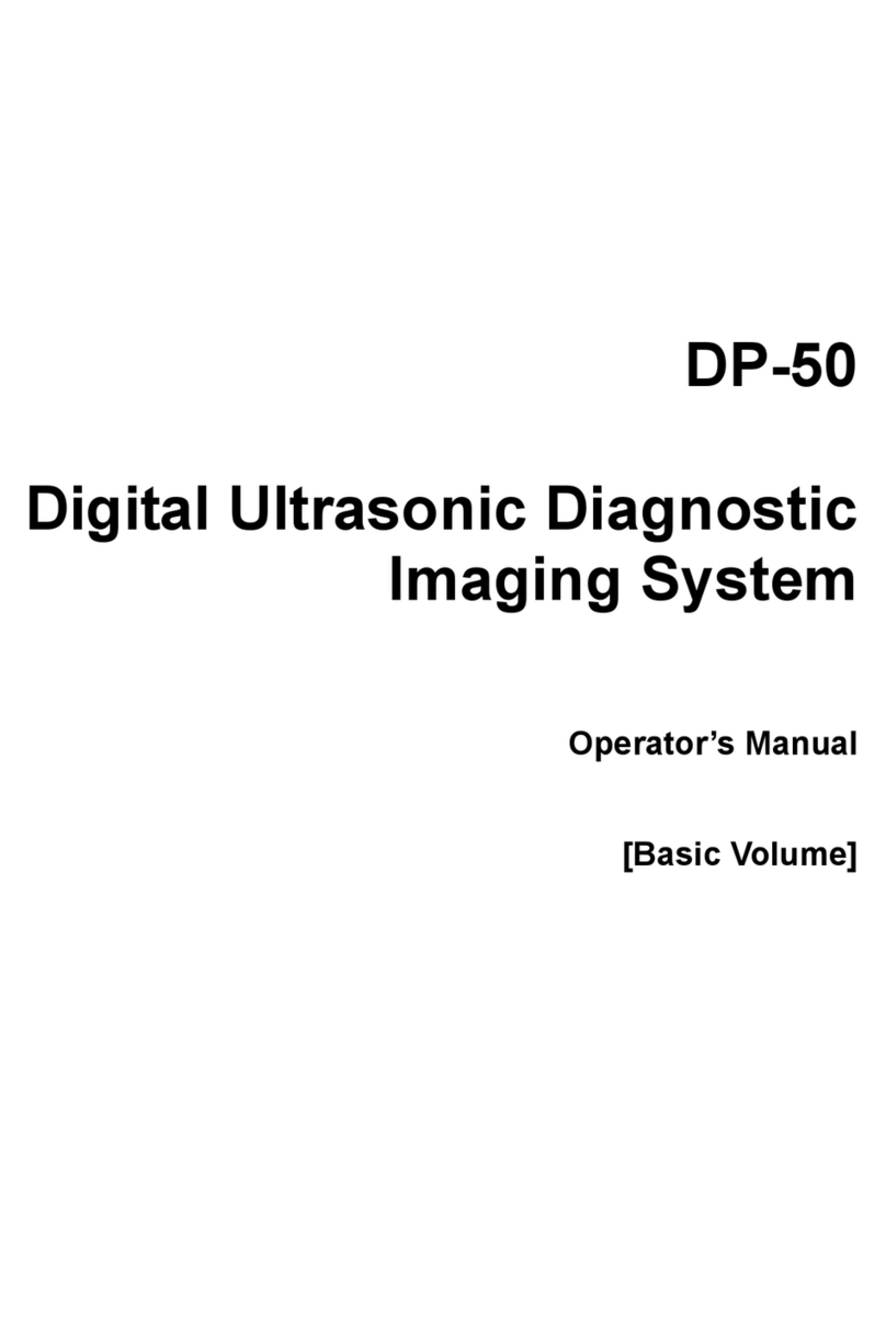 Mindray DP-50 Manuale utente