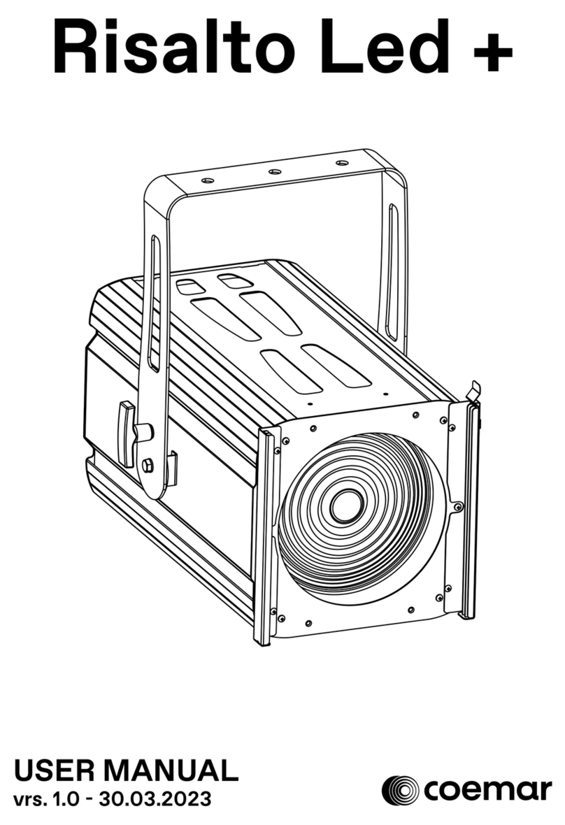Coemar Risalto Led + Manuale utente