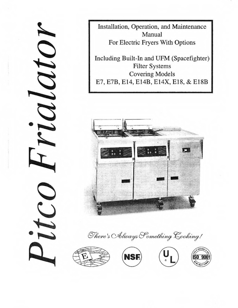Pitco E7 Manuale utente