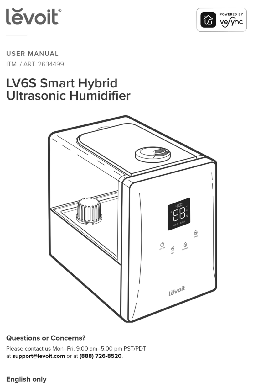 Levoit LV6S Manuale utente