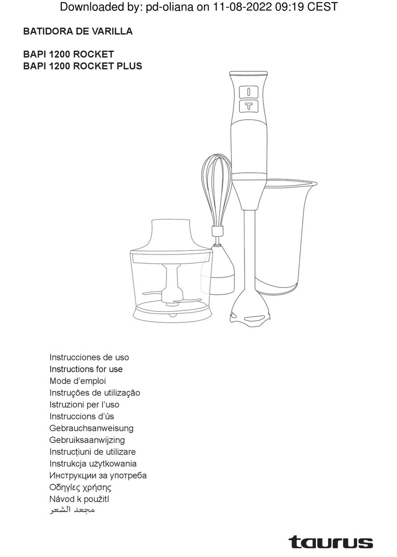 Taurus BAPI 1200 ROCKET PLUS Manuale utente