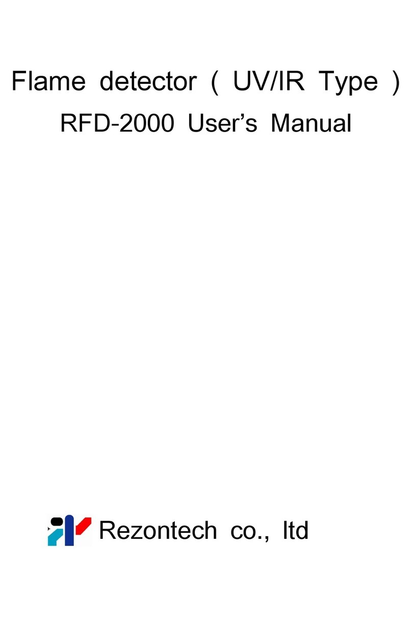 Rezontech RFD-2000 Manuale utente