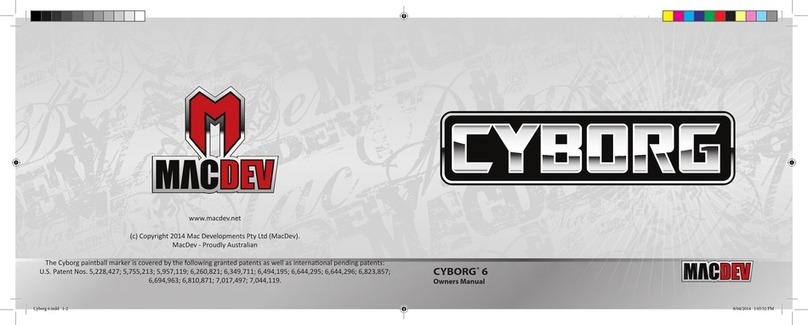 MACDEV CYBORG 6 Manuale utente