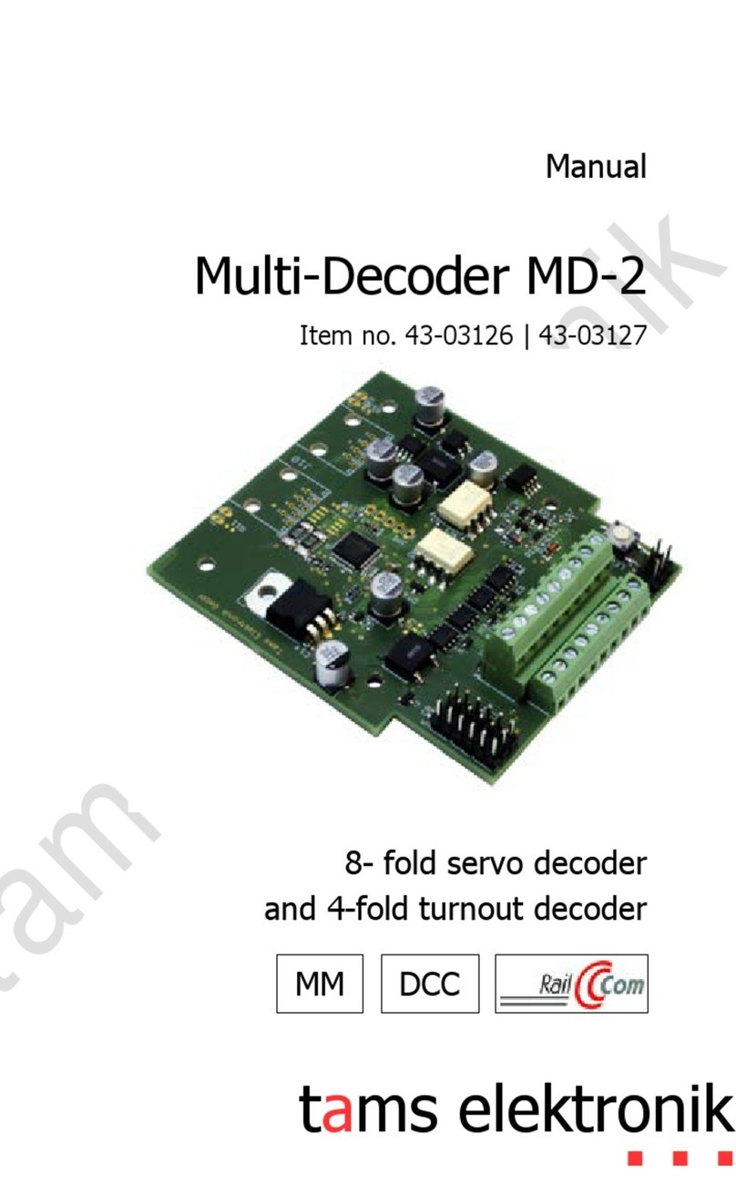 tams elektronik Multi-Decoder MD-2 Manuale utente