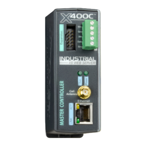 ControlByWeb X-400C Manuale utente