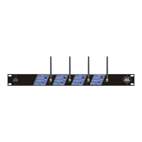 ASL INTERCOM WS-400 Manuale utente
