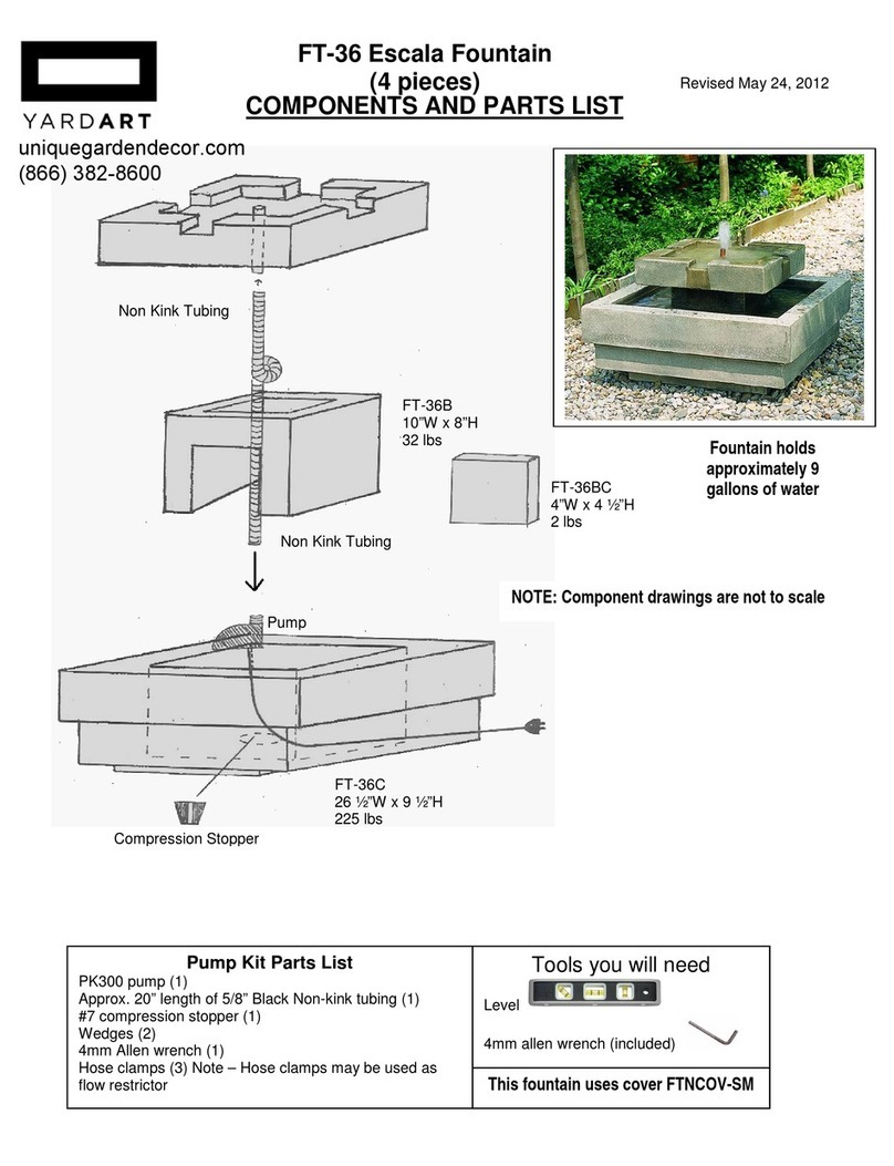 YARDART FT-36 Manuale utente