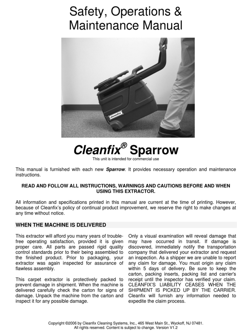 Cleanfix Sparrow Guida