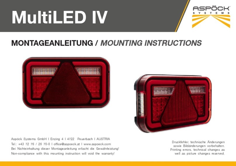 Aspöck Systems MultiLED IV Manuale utente