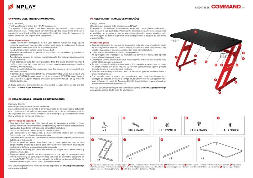 NPLAY COMMAND 2.0 Manuale utente