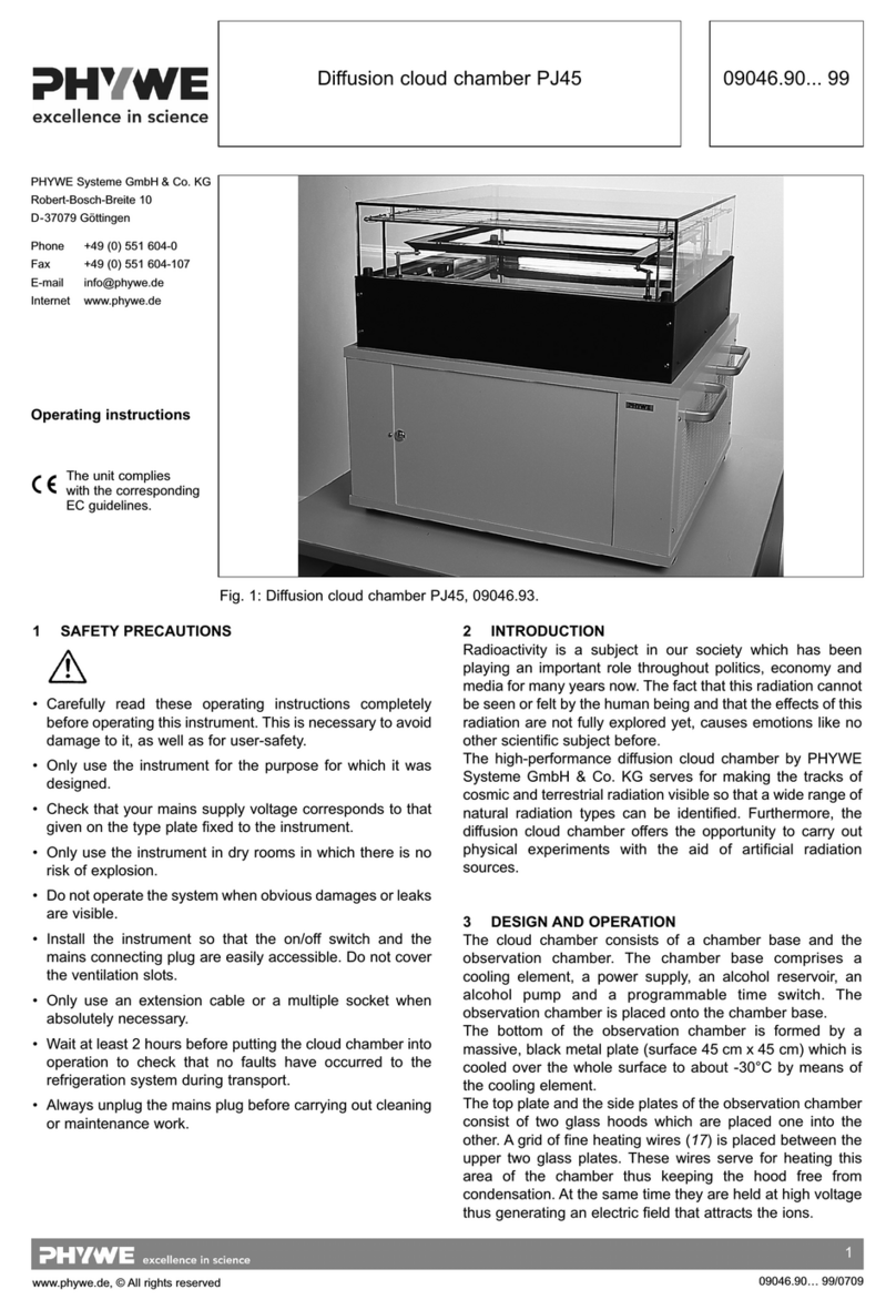 PHYWE PJ45 Manuale utente