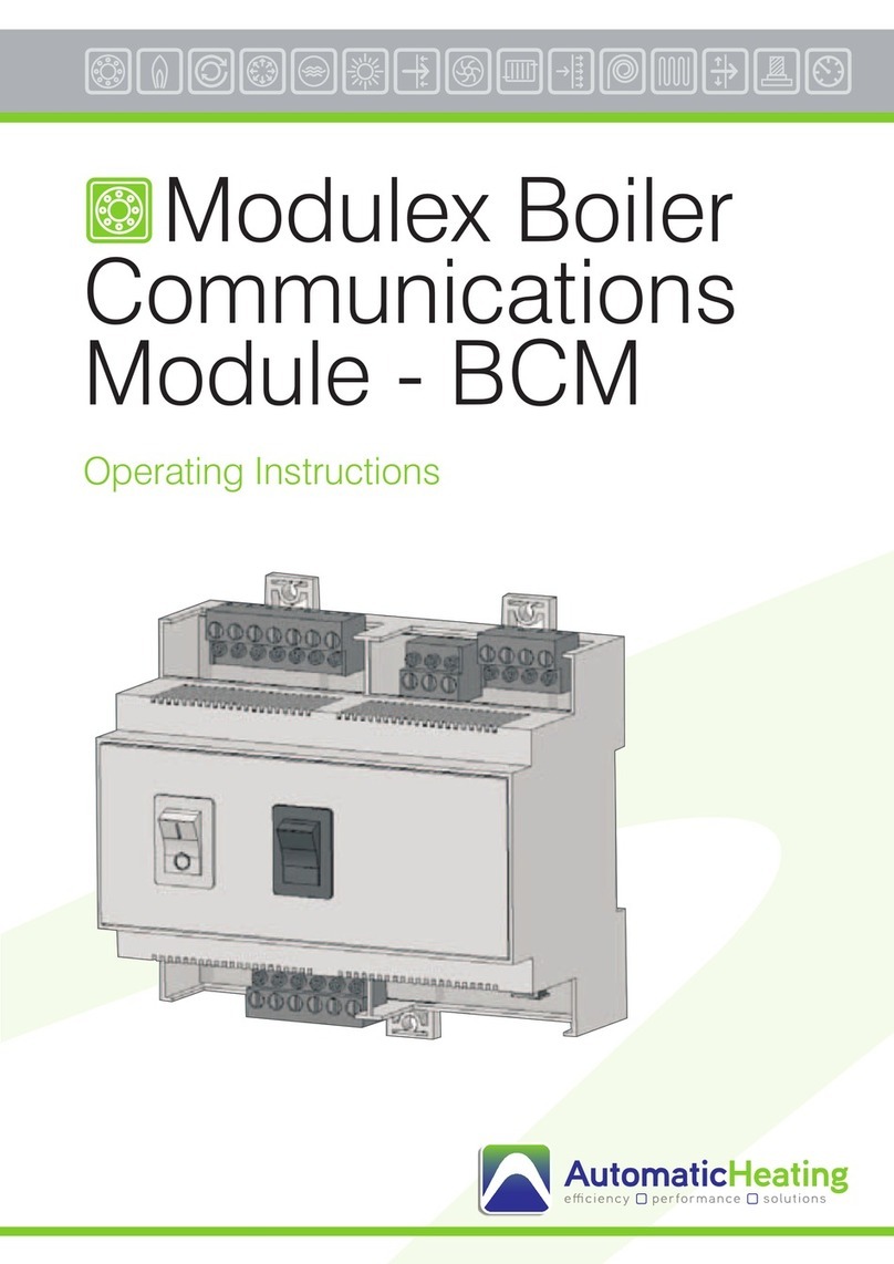 Automatic Heating BCM Manuale utente Automatic Heating BCM Manuale utente