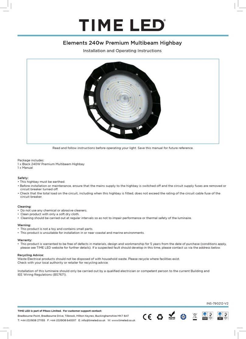 TIME LED Elements Manuale utente