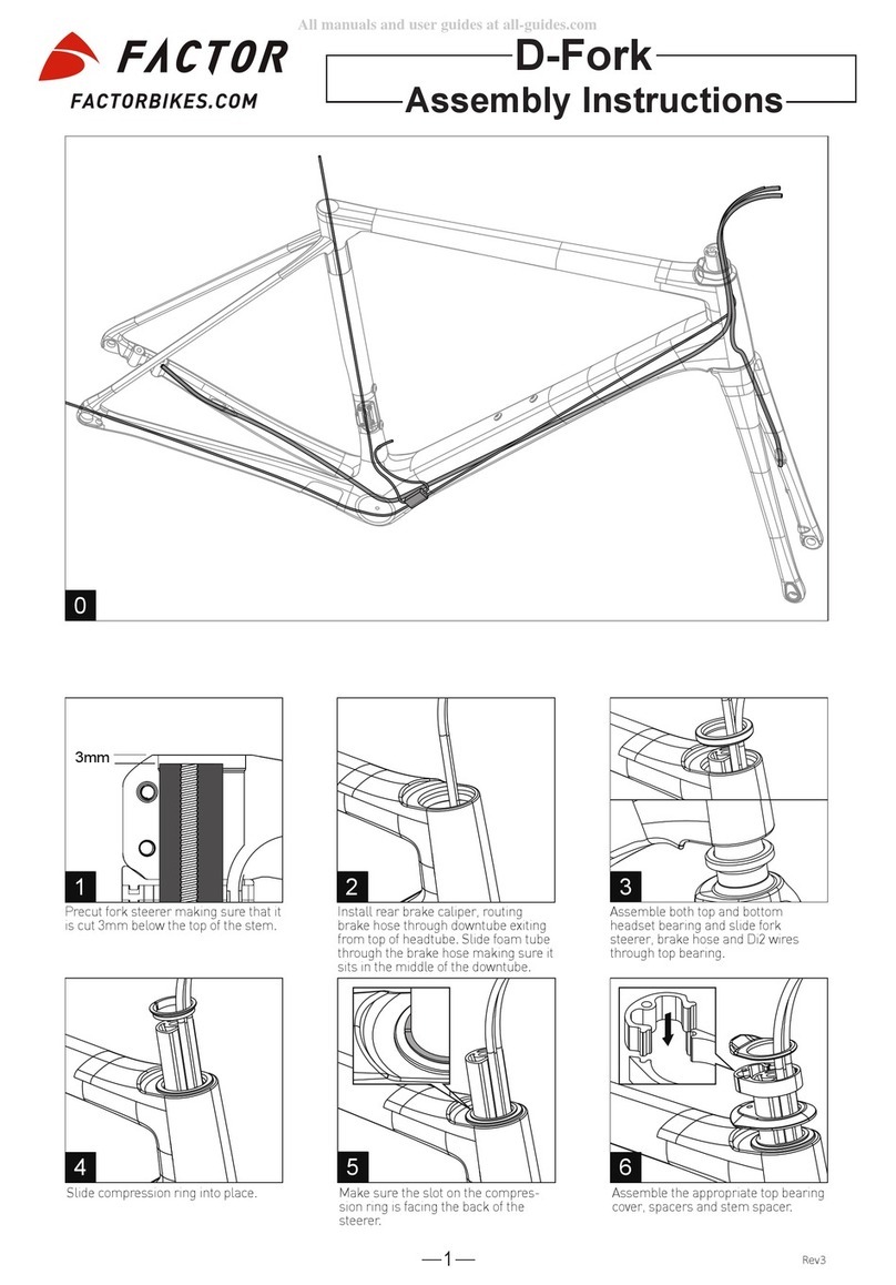 Factor D-Fork Manuale utente
