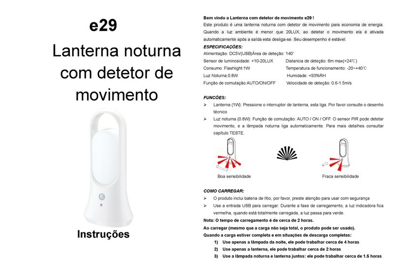 Electra e29 Manuale utente