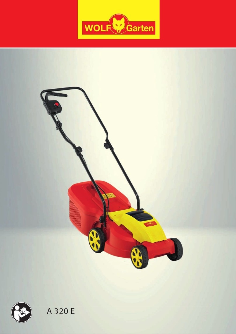 Wolf Garten A 320 E Manuale utente