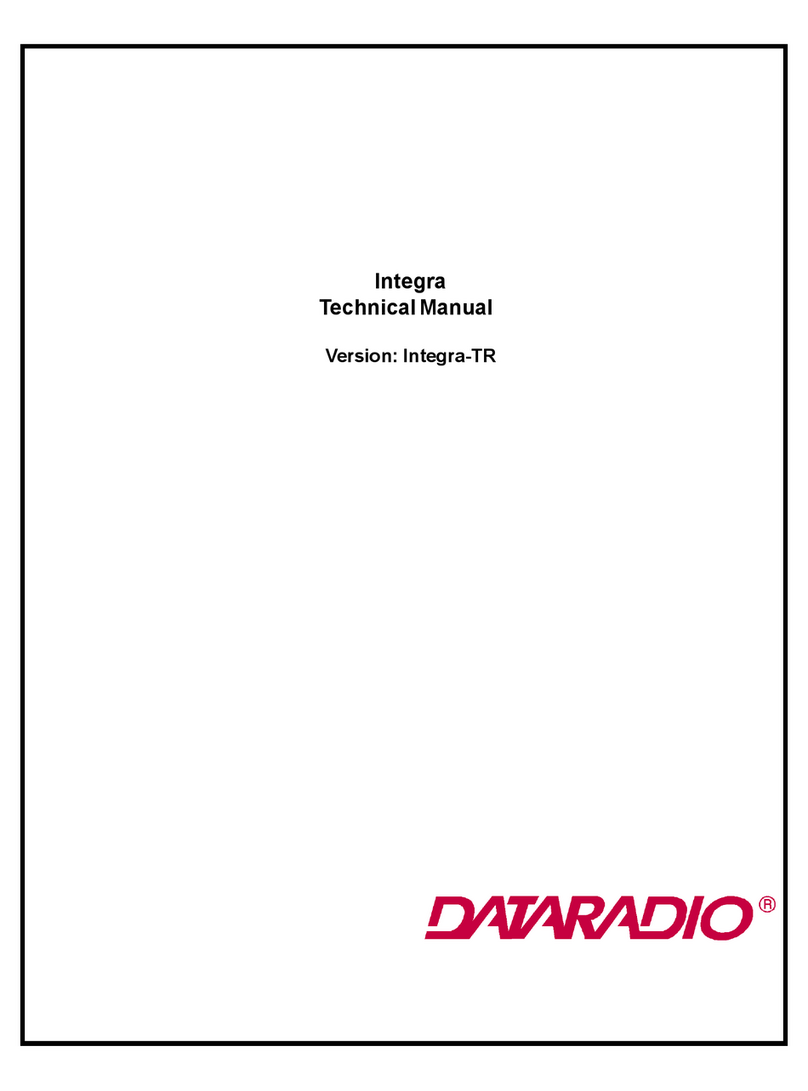 Dataradio Integra-TR Manuale utente