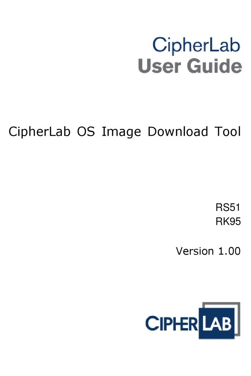 CipherLab RS51 Manuale utente