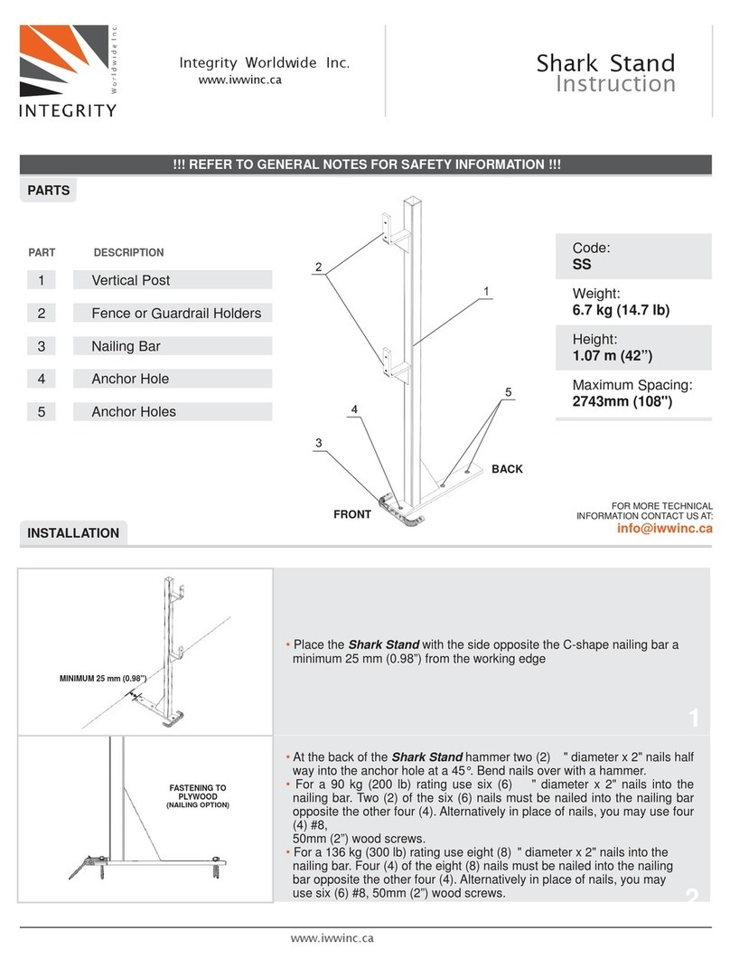 Integrity SS Manuale utente Integrity SS Manuale utente