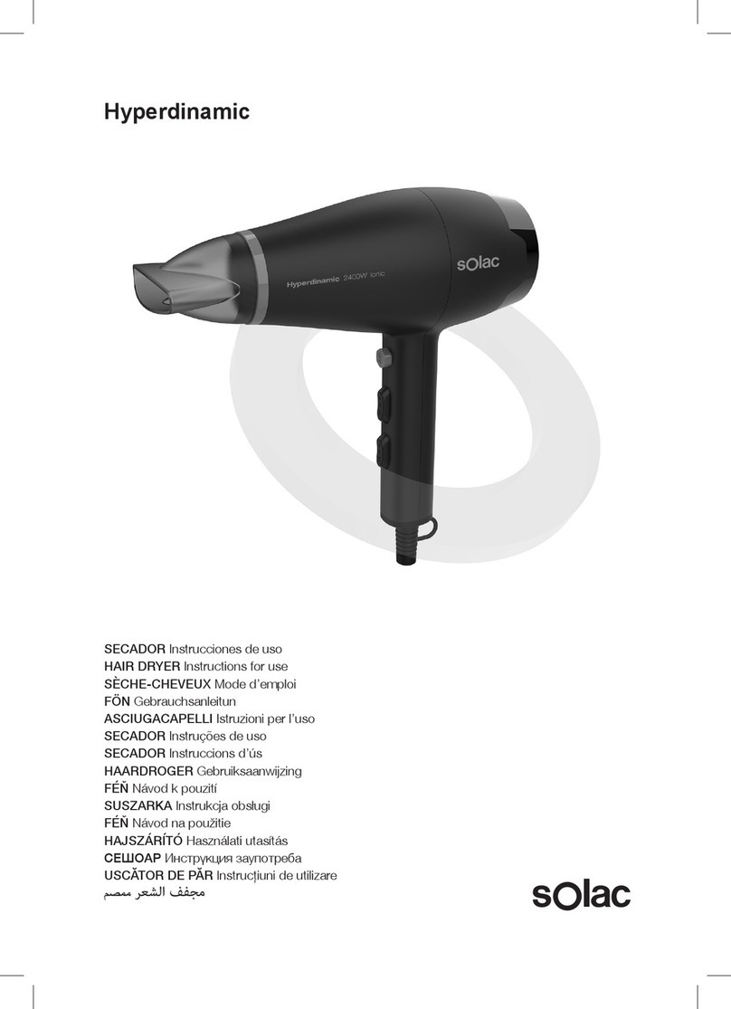 SOLAC Hyperdinamic Manuale utente