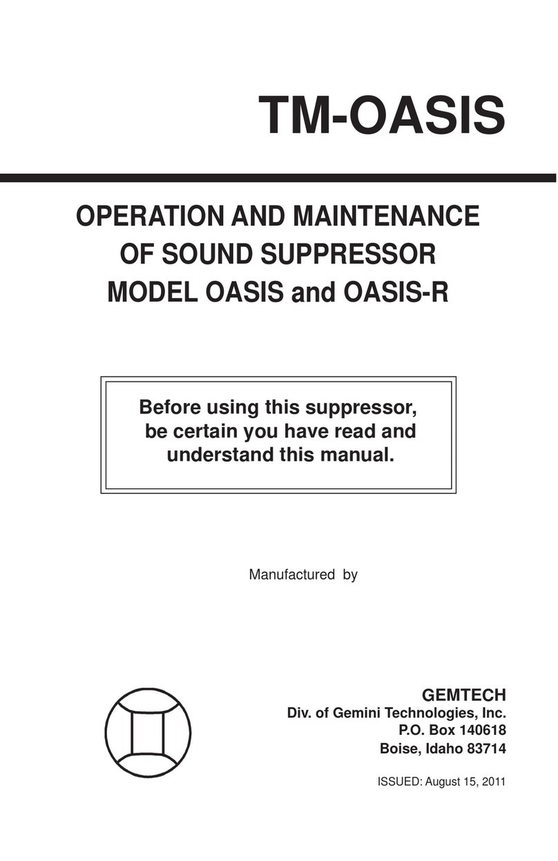 Gemtech OASIS Manuale