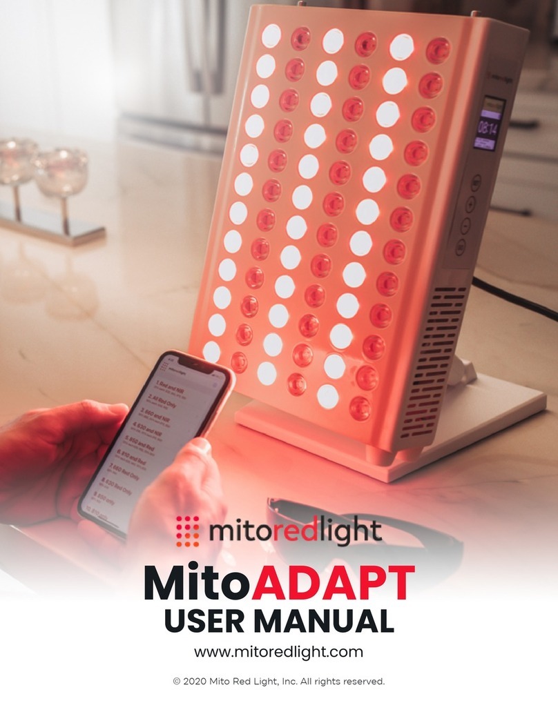 mitoredlight MitoADAPT Manuale utente