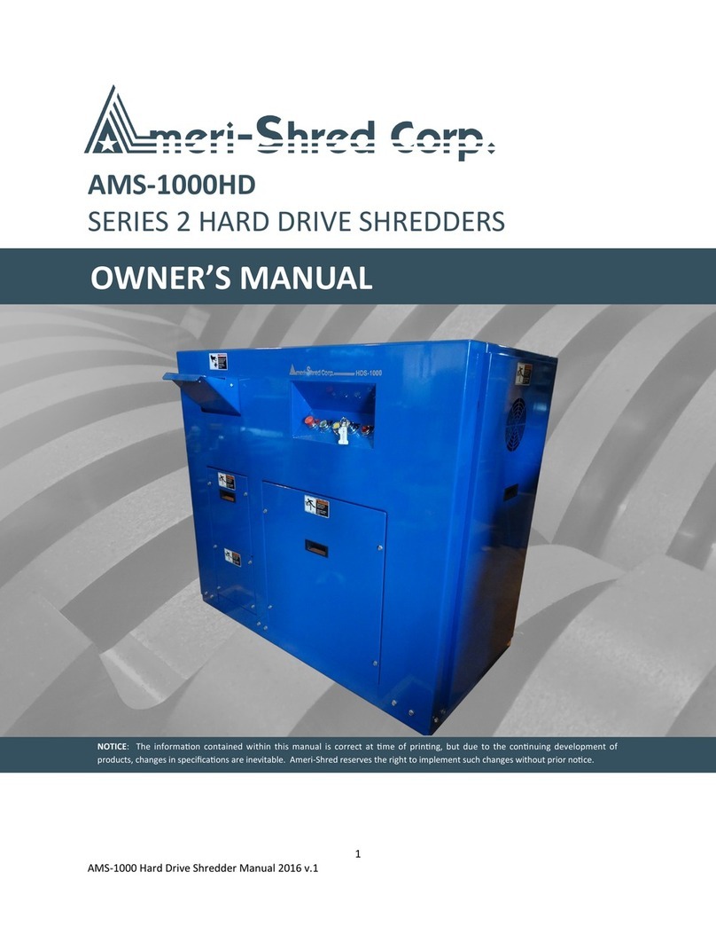 Ameri-Shred 2 Series Manuale utente